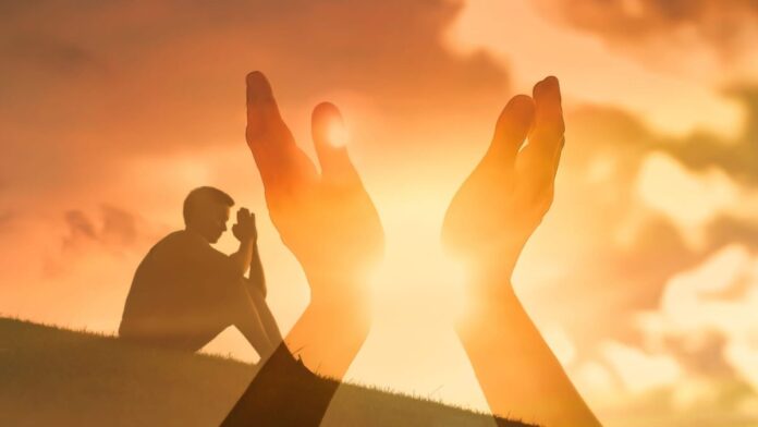 Oração respondia e voto cumprido Capa Podcast Reflexão da Bíblia com tema Oração respondia e voto cumprido