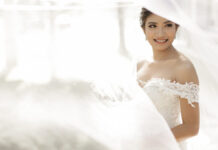 O papel da mulher foto de uma noiva