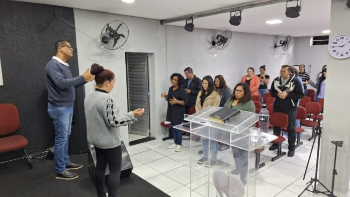 Discipulado de Obreiros foto dos participantes do Discipulado de Obreiros