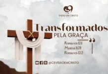 “Transformados pela Graça” com o Pastor Roberto J. Imagem ilustrativa com o tema Transformados pela graça