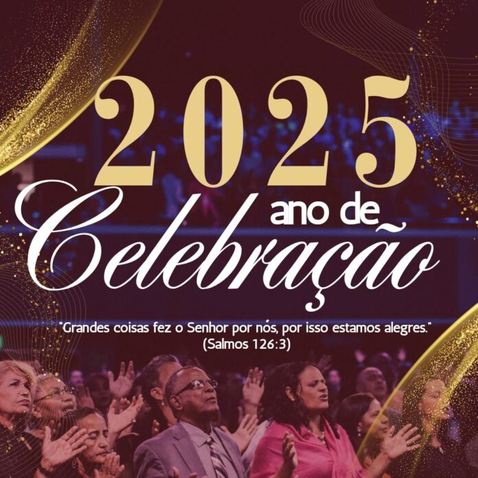 tema profético de 2025 Inspirado em Salmos 126:3, o tema profético de 2025 anuncia um ano de gratidão e alegria pelas grandes coisas que Deus tem feito.