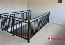 Nova igreja avança: guarda-corpo do último andar e vitrô da cozinha são instalados Guarda-corpo do último andar e vitrô da cozinha da nova igreja foram instalados em 25/03/2026, avançando na obra da Comunidade Visão em Cristo.