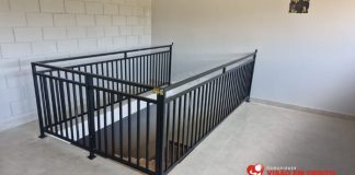 Nova igreja avança: guarda-corpo do último andar e vitrô da cozinha são instalados Guarda-corpo do último andar e vitrô da cozinha da nova igreja foram instalados em 25/03/2026, avançando na obra da Comunidade Visão em Cristo.