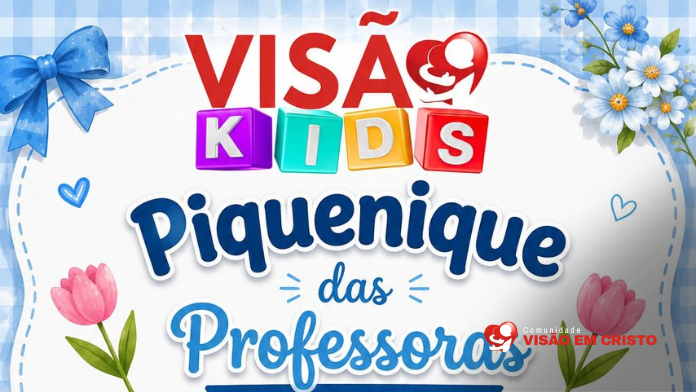 piquenique Professoras do Visão Kids fizeram um piquenique em 5 de setembro para fortalecer a comunhão e alinhar novos projetos para o ministério infantil.